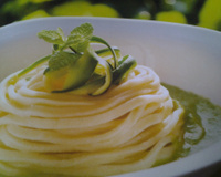 Tonnarelli aux courgettes