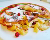 Gâteau aux pommes à la poêle