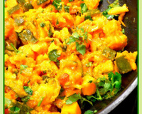 Tajine de patates douces