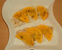 Cabillaud à l'orange