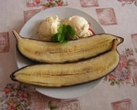 Chaud et froid de banane