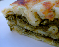 Lasagnes végétariennes chèvre épinards