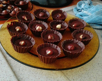 Chocolat noir et noisettes