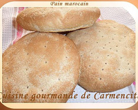 Pain marocain à la semoule moyenne