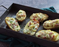 Pommes de terre farcies au fromage à raclette