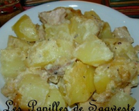 Porc créole ananas pommes de terre