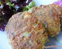 Petites galettes de courgette et feta
