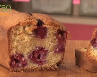 Cake aux framboises