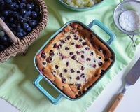 Clafoutis aux raisins frais