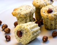 Petits cakes pavot noisette