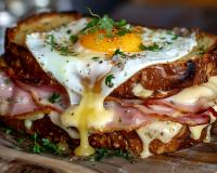 "Le petit plateau sur la table basse et on attend le film" : Hélène Darroze partage sa recette de croque parfaite pour le dimanche soir !