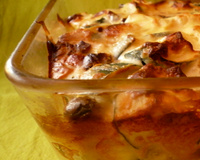 Gratin de courgettes à l'italienne très facile