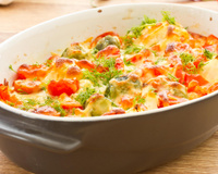 Gratin de carottes au fromage