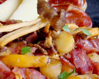 Fricassée de Pommes au Jambon d'Ardenne