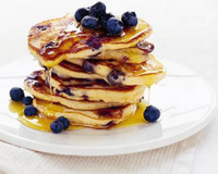 Blueberry pancakes