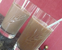 Smoothie banane chocolat