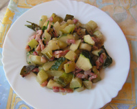 Courgettes à la crème