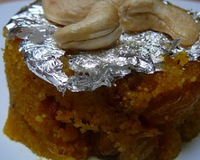 Dessert à la mangue Alphonso.