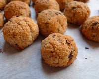 Rochers coco croquants au chocolat fondant