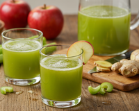 Jus de pomme-céleri au gingembre