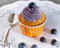 Cupcake à la myrtille