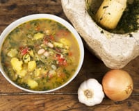 Soupe au pistou provençale