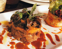 Effilochée de Canard fermier Label Rouge confit et escargots au vinaigre de Xerès