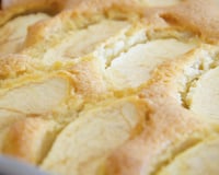 Gratiné de pommes au Calvados