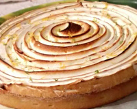 Tarte au citron meringuée à partager