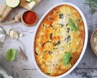 Flan de courgettes fondant
