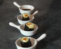 Voici un maki revisitée a la pomme de terre.