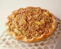 Tarte rustique aux pommes gratinées