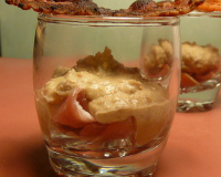 Verrines Lentilles-Jambon