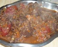 Ragoût de bœuf à l'italienne et ses petits gnocchis parfumés aux cèpes