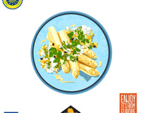Asperges des Sables des Landes IGP aux œufs et au parmesan