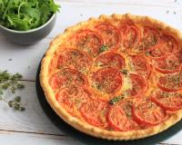 Quiche au thon et à la tomate facile