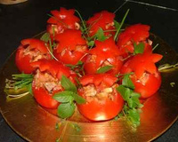 Tomates farcies aux champignons