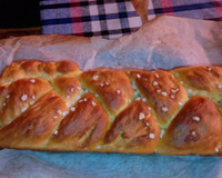 Brioche tressée nature