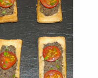 Tartelettes à servir à l'apéritif