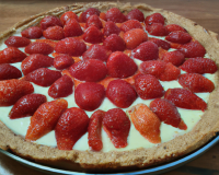 Tarte bourdaloue aux fraises