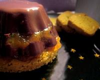 Une variante chic et décalée du célèbre petit biscuit, au chocolat noir, gingembre et confit de pamplemousse.