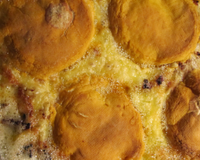 Avec du reblochon lardons jambon & ail