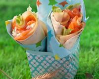LE WRAP, Une recette proposée par FLO EPI.