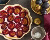 Clafoutis aux prunes rapide