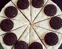 Cheescake oreo maison