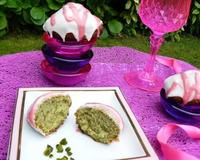 Madeleine avec glaçage style cupcake