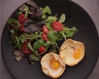 Oeufs cocotte en coque de pain de mie