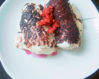Faire la mousse de tofu et tremper les boudoirs.