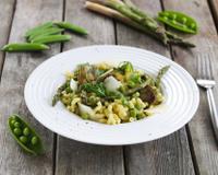 Une salade de pâtes aux légumes idéale pour un repas estival !