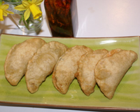 Calzone traditionnel frit comme on les trouve dans le sud de l'Italie